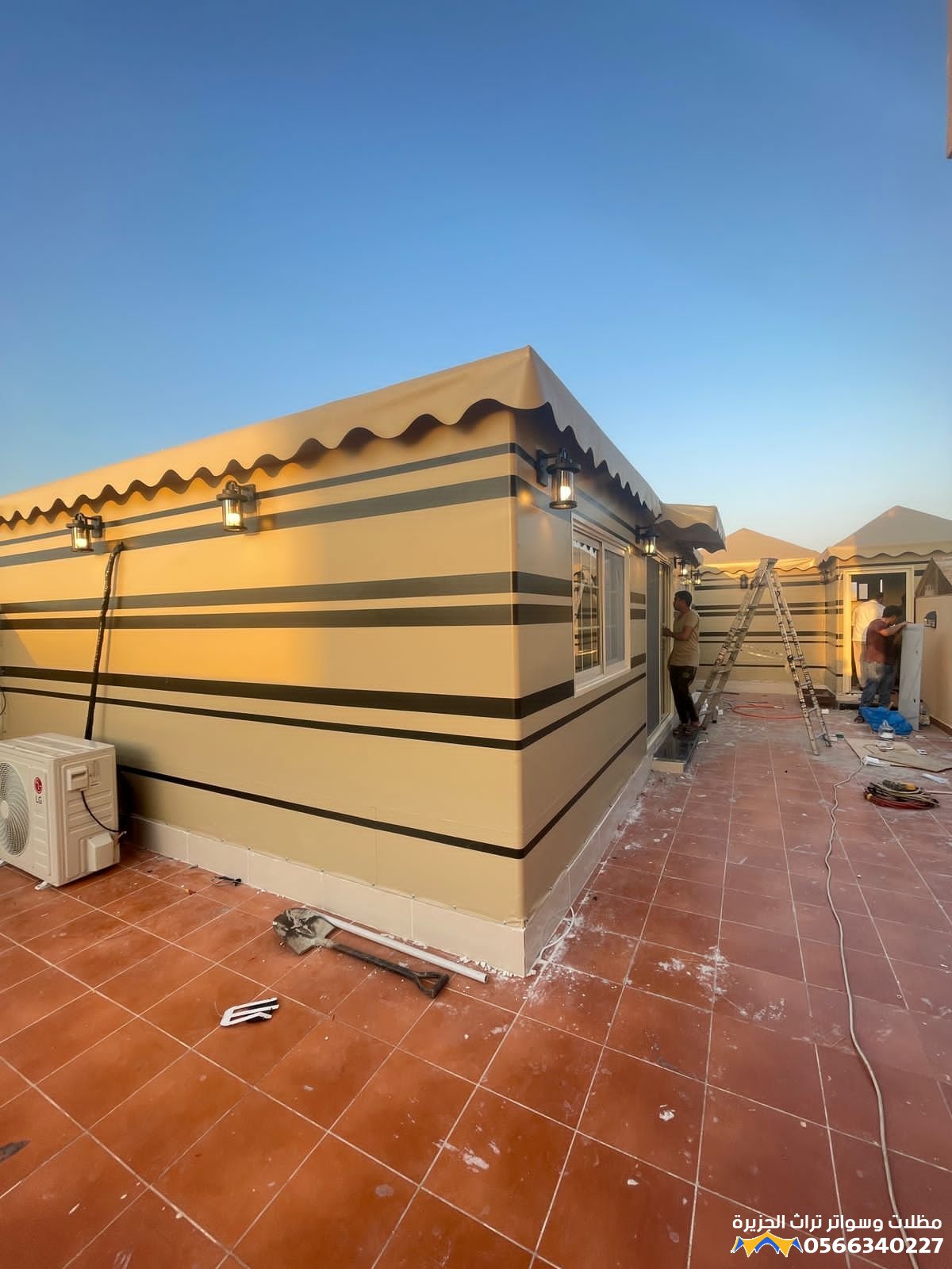 تصميمات عصرية ومبتكرة لبيوت شعر جدة 